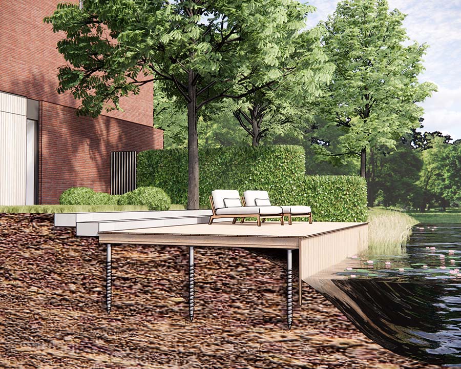 Fundering poolhouse snel