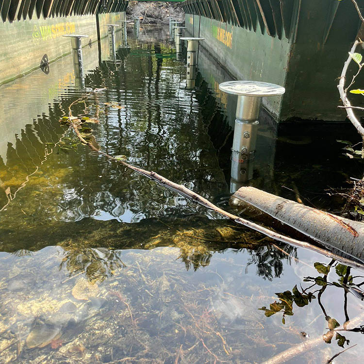 Van Aken Schroeffunderingen - fundering aanbouw steiger