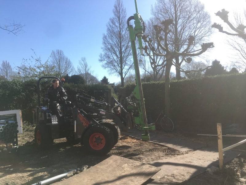 Fundering in zachte bodemsoort