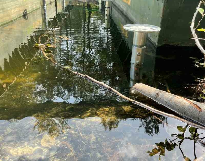 Schroeffunderingen zijn perfect als fundering in water