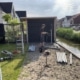 Fundering voor zeecontainer