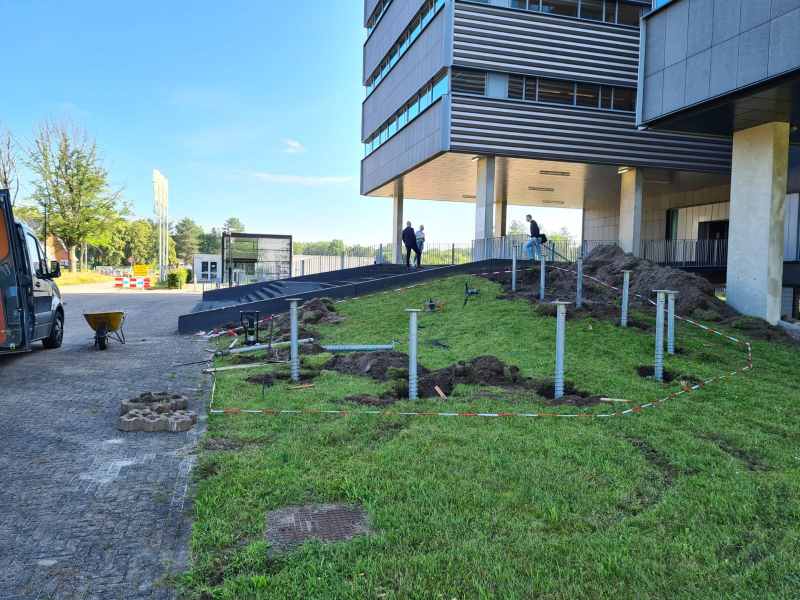 Schroeffundering-kadaster-apeldoorn3 Van Aken Schroeffunderingen realiseert de fundering voor deze kadaster in apeldoorn