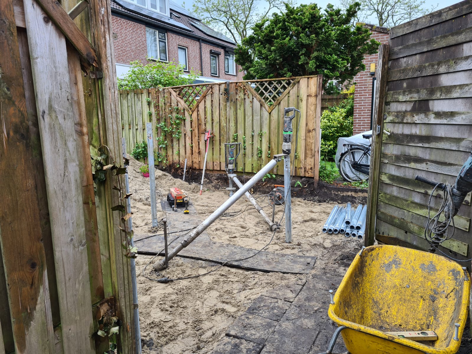 Schroeffundering bedrijf in Utrecht