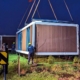 Fundering chalets Antonius Hoeve - Van Aken schroeffunderingen