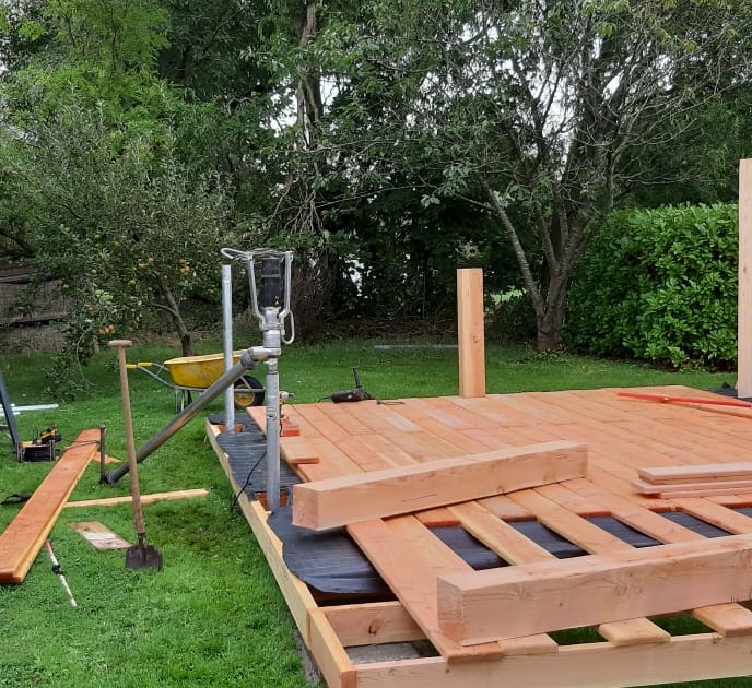Fundering voor je tuinhuis