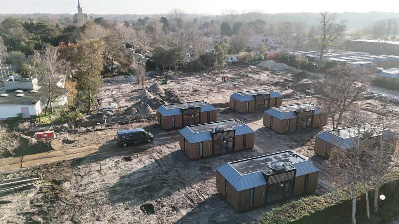 Grondschroeven voor tiny house