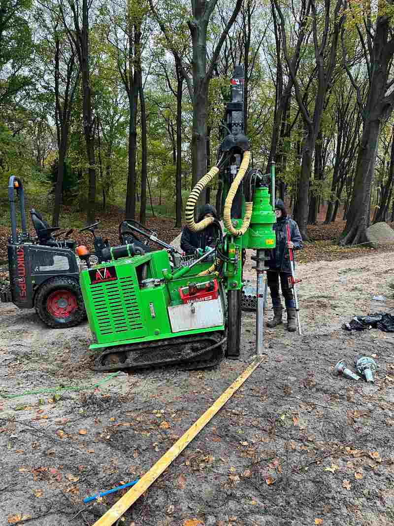 schroeffundering vakantiewoningen wassenaar