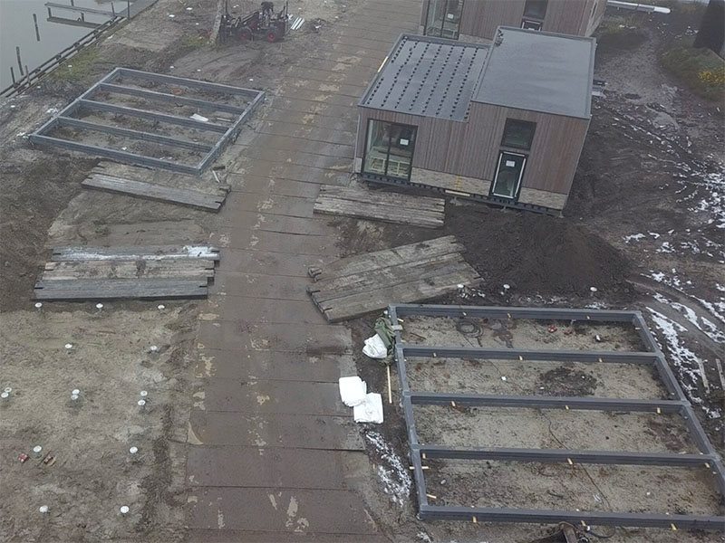 Van Aken Schroeffunderingen realiseert funderingen voor vakantiewoningen Europarcs in