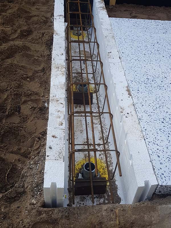 Schroeffundering gemetst tuinhuis