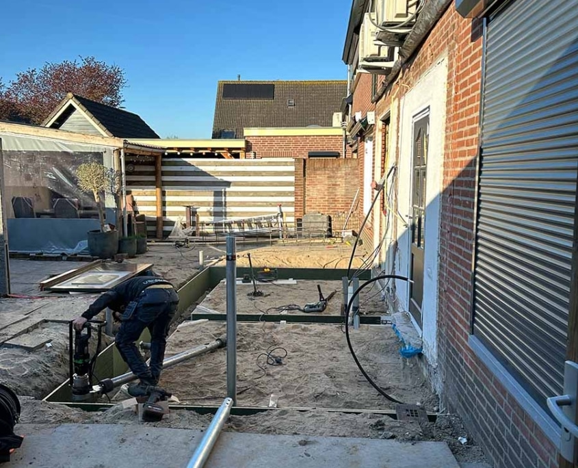schroeffundering aanbouw nederhemert