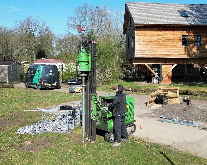 schroeffundering recreatiewoning door specialist