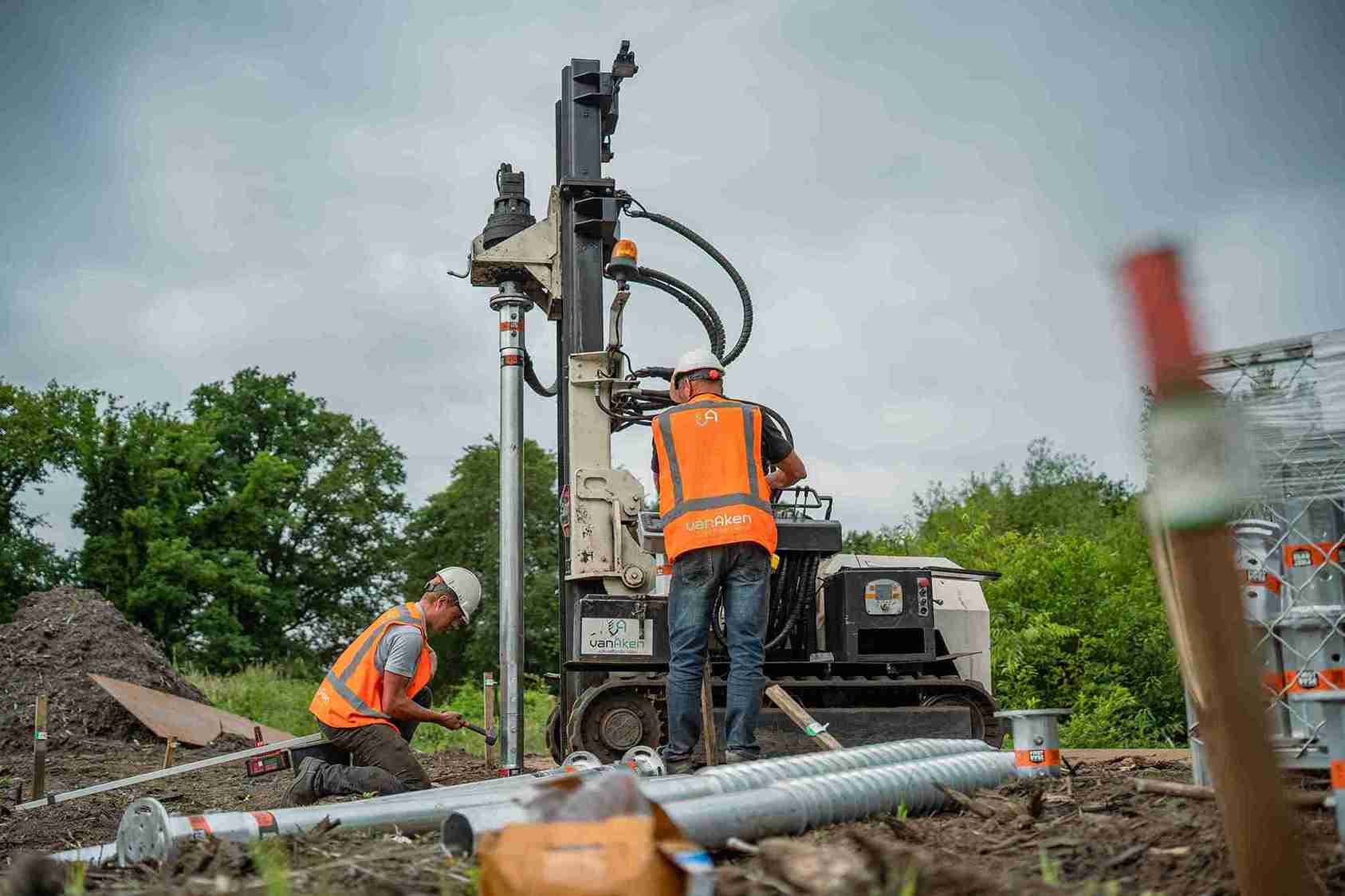 vlonderpad funderen in diepenbeek
