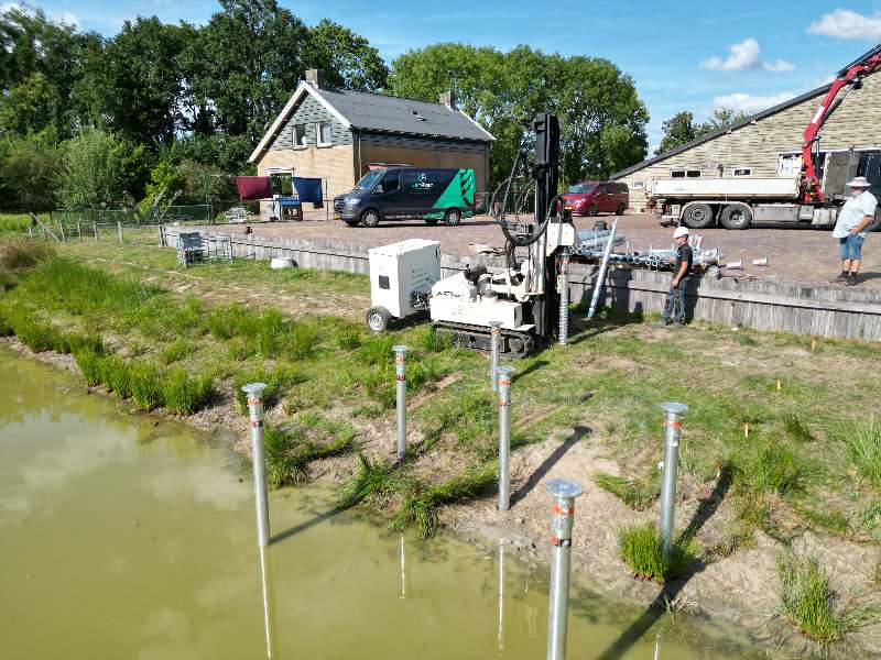 Draagkrachtige fundering in kleigrond voor woning